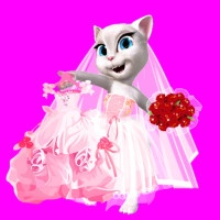 Talking Tom Angela City Wedding Boutique	