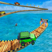Impossible Tracks Jeep Stunts Driving Game 