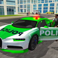 Police Chase Real Cop Driver